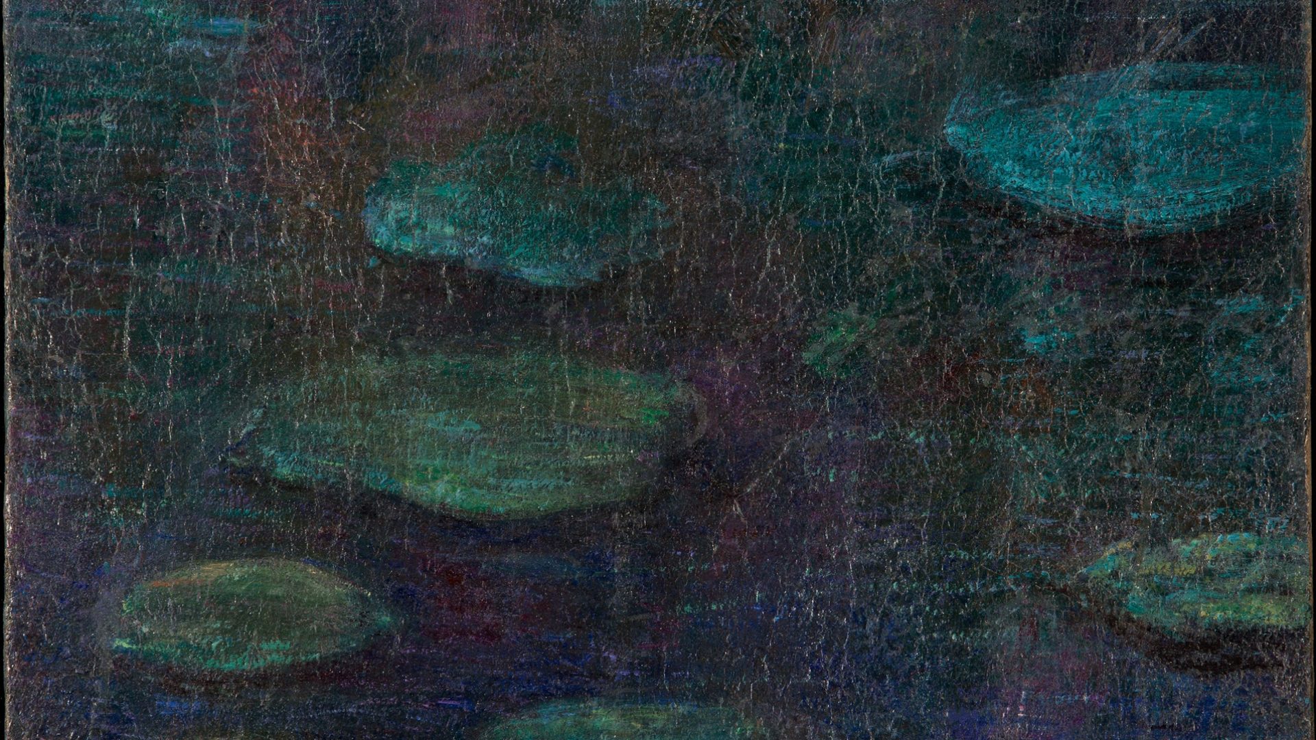 Claude Monet, Nymphéas 1898, olio su tela, 42,7x46,7 cm (Museo Archives Giovanni Boldini Macchiaioli)